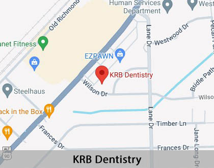 Map image for Dental Implants in Rosenberg, TX